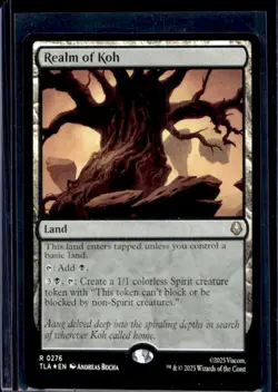 2025 Magic MTG Avatar The Last Airbender Realm Of Koh Foil #0276 - Image 1