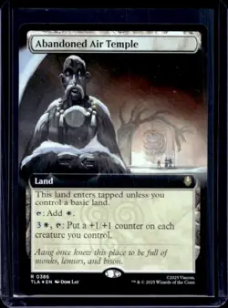 2025 Magic MTG Marvel's Avatar Abandoned Air Temple Foil #0386 - Image 1