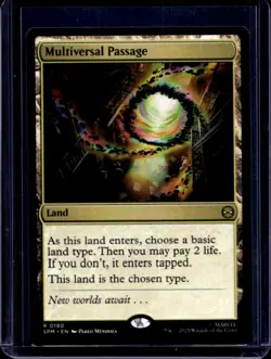 2025 Magic MTG Marvel's Spider-Man Multiversal Passage Foil Rare #0180 - Image 1