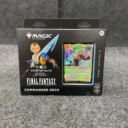 WIZARDS OF THE COAST MTG Final Fantasy Commander Deck Revival Trance Worn Box - Image 1