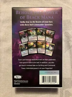 Wizards of the Coast MTG Commander Collection: Black (Premium Edition) 630509989904 - Image 2