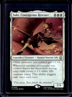 2025 Magic MTG Avatar The Last Airbender Suki, Courageous Rescuer #0037 - Image 1