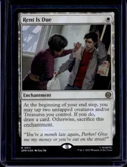 2025 Magic MTG Marvel's Spider-Man Rent Is Due Foil #0011 - Image 1