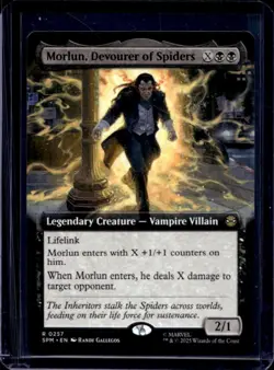 2025 Magic MTG Marvel's Spider-Man Morlun, Devourer Of Spiders #0257 - Image 1