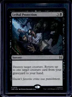 2025 Magic MTG Marvel's Spider-Man Lethal Protection Eternal Rare #0010 - Image 1