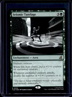 2025 Magic MTG Avatar The Last Airbender Seismic Tutelage #0254 - Image 1