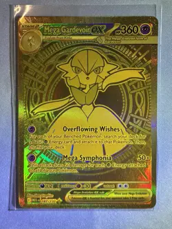 Pokemon Mega Gardevoir ex Me01: Mega Evolution 187/132 Holo Hyper Rare 360HP - Image 1