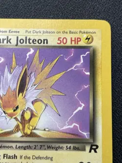Pokemon Dark Jolteon Team Rocket Non-Holo NM / LP (#1) - Image 3