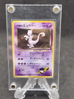 Vintage Japanese Team Rocket’s Mewtwo Holo Rare 1996 Pokemon Card - Image 1