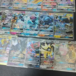 34*Lot Pokemon TCG RR GX Necrozma/Dragonite/Alolan Ninetales/Buzzwole #21 KB72 - Image 5