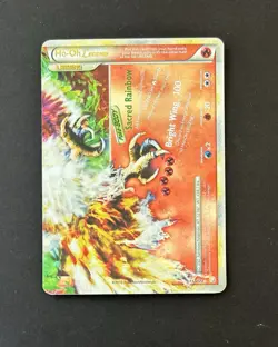 Pokemon Ho-Oh LEGEND 111/123 & 112/123 Holo HeartGold SoulSilver - Image 2