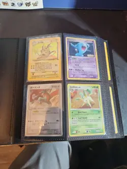 160 Pokemon Binder Collection | 30+ Vintage/WOTC/EX's+ Modern Holos + More - Image 1