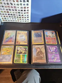 160 Pokemon Binder Collection | 30+ Vintage/WOTC/EX's+ Modern Holos + More - Image 2