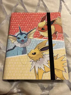 Binder Pokemon Card Collection Mixed Holos Rares Uncommons Reverse ~320 - Image 1