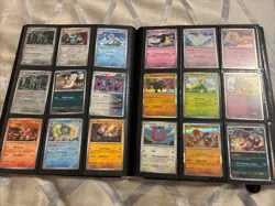 Binder Pokemon Card Collection Mixed Holos Rares Uncommons Reverse ~320 - Image 4