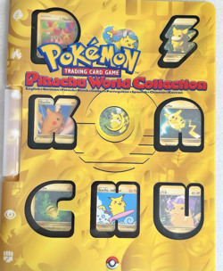 Pokemon Pikachu World Collection 2000 Complete Set 9 Cards + Folder WOTC Promo - Image 1