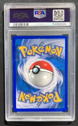 PSA 8 Smeargle 11/75 Pokemon Neo Discovery Unlimited Holo Rare TCG NM - Image 2
