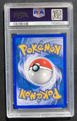 PSA 8 Yanma 17/75 Pokemon Neo Discovery Unlimited Holo Rare TCG NM - Image 2