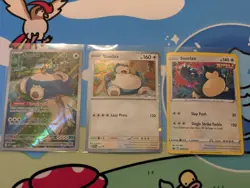 Pokemon Snorlax Black Star Promo Lot Of 3 Cards 151 NM - Image 1