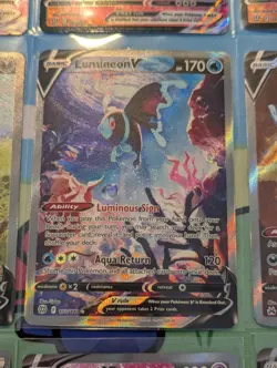 Pokemon Lot Of 8 Full Art V Cards 1 Rainbow Jirachi Machamp Urshifu NM - Image 5