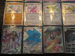 Pokemon Paldean Fates Lot Of 33 Different Cards Promos Shiny Full Art NM - Image 4
