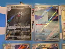 Pokemon Lot Of 17 Illustration Rare Cards NM Scarlet & Violet Mega Evolution - Image 2
