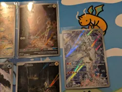 Pokemon Lot Of 17 Illustration Rare Cards NM Scarlet & Violet Mega Evolution - Image 4