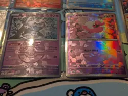 Pokemon Lot Of 11 Prismatic Evolutions Master Ball Holos NM Drakloak Munkidori - Image 5