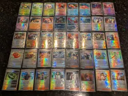 Pokemon Lot Of 40 Prismatic Evolutions Poke Ball Holos NM No Duplicates - Image 1