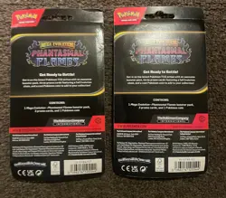 Pokemon TCG: Phantasmal Flames - Premium Checklane Blister Pack (Set of Two) - Image 2