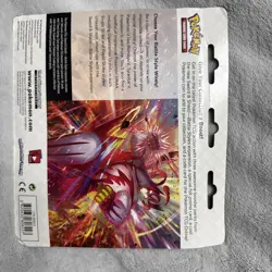 Pokemon TCG: Sword & Shield Battle Styles 3 Booster Pack Blister w/ Jolteon Coin - Image 2