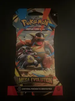 (VERY HEAVY) 33.01g Pokemon TCG Mega Evolution Sleeved Booster Pack (SEALED)✅ - Image 2