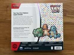 Pokemon TCG Scarlet & Violet 151 Poster Collection New Factory Sealed - Image 2
