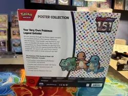 Pokemon TCG Scarlet Violet 151 Poster Collection Box New Factory Sealed Pokemon - Image 2