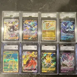 Pokemon TCG Graded Lot of 8 Ultra/Secret Rare JPN/CHN VMAX Climax Lost AbySS - Image 1