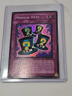 Yu-Gi-Oh! TCG Magical Hats Pharaoh's Servant 1st Edition Super Rare PSV-033 LP - Image 1