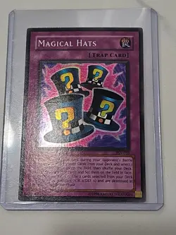 Yu-Gi-Oh! TCG Magical Hats Pharaoh's Servant 1st Edition Super Rare PSV-033 LP - Image 3