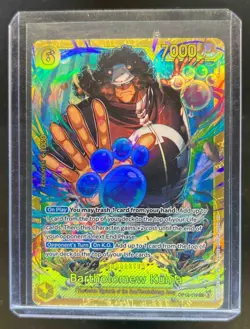 2025 One Piece Legacy of the Master Bartholomew Kuma Secret Rare #OP12-119 - Image 1