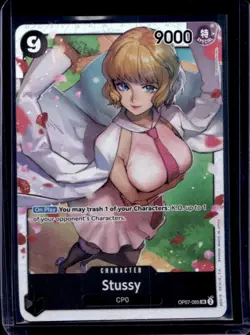 2025 One Piece A Fist of Divine Speed Stussy Special Cards #OP07-085 - Image 1