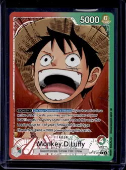 One Piece Carrying On His Will Monkey.D.Luffy #OP13-001 - Image 1