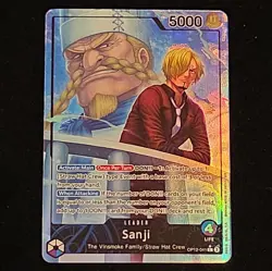 Sanji Alt Art Leader - Legacy of the Master #OP12-041 L One Piece TCG - Image 1