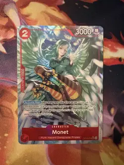 Monet (Parallel) OP10-016 Royal Blood Foil - One Piece CCG NM - Image 1