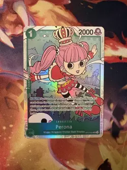 Perona OP12-034 Legacy of the Master Foil - One Piece CCG NM - Image 1