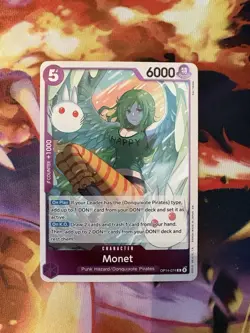 Monet OP14-074 The Azure Sea's Seven Foil - One Piece CCG NM - Image 1