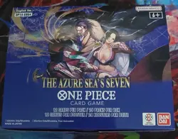 One Piece OP-14 The Azure Sea’s Seven English Booster Box IN HAND! Ready To Ship - Image 1