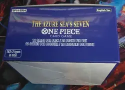 One Piece OP-14 The Azure Sea’s Seven English Booster Box IN HAND! Ready To Ship - Image 4