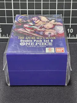 One Piece DP09 Double Pack Set 9 The Azure Sea’s Seven OP14 New Factory Sealed - Image 4