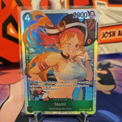 Nami OP14-031 Super Rare Foil The Azure Sea's Seven OP14-EB04 - Image 1