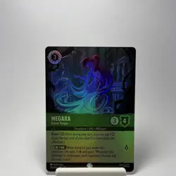 Disney Lorcana Megara - Secret Keeper Epic Holo Foil #213/204 Whispers in the W. - Image 1