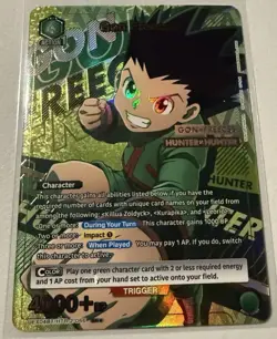 Gon Freecss Hunter x Hunter EX01BT/HTR-2-066 Union Arena Card 1Star SR - Image 1